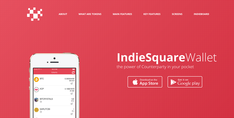IndieSquare Wallet公式サイト